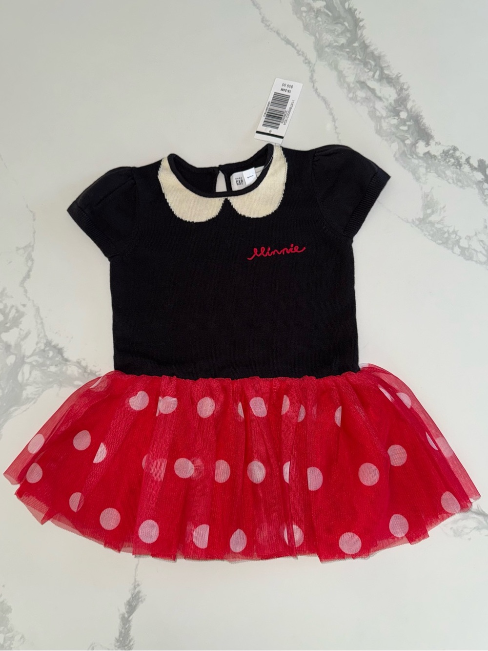 Baby GAP Minnie Mouse Polka Dot Dress 18-24M